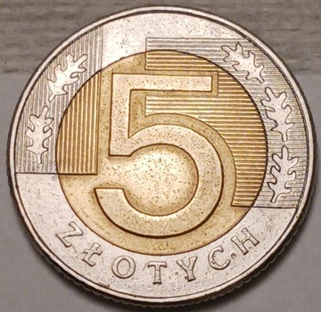 5 zł złotych 1994 r. - ładna 