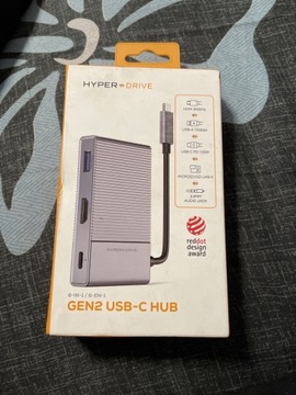 Hyper GEN2 USB-C 6 In 1 hub