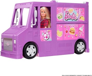 Barbie Foodtruck Zestaw do zabawy Furgonetka GMW07