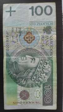 Banknot 100 zł - JP4441002