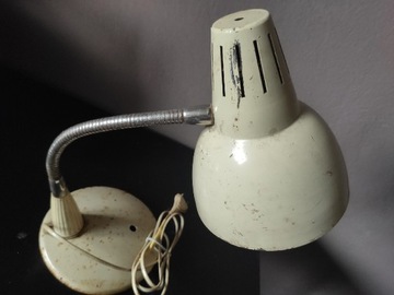 Lampka metalowa A. Gałecki lampa prl loft vintage 