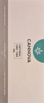 Olejki cbd/cbg cannova 