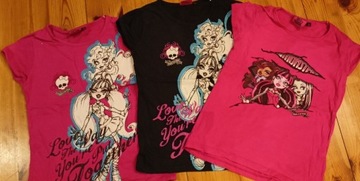 Zestaw 3 bluzek Monster High 164