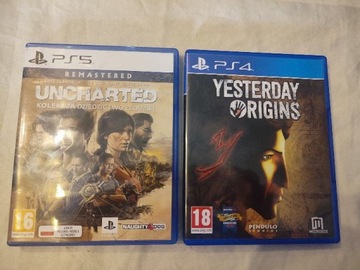 Uncharted: Kolekcja Dziedzictwo Złodziei PS5 + inne