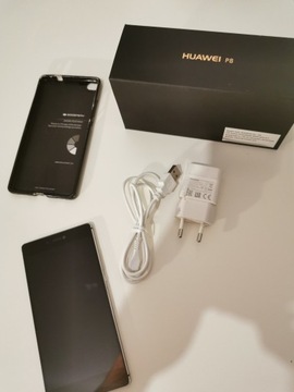 Huawei P8 GRA-L09 używany + etui + karta microSD