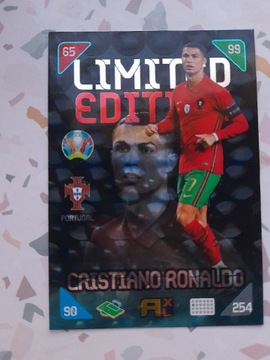 Cristiano ronaldo limited edition euro 2020 panini