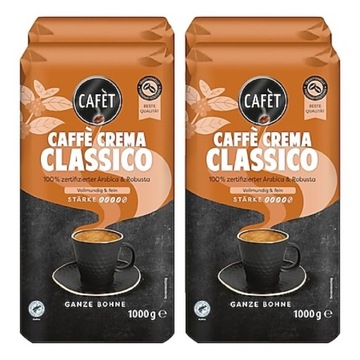 Cafèt Kawa Ziarnista Caffé Crema Classico 1 kg DE