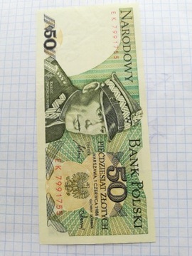 Polska 50 złotych banknot Świerczewski EK 7991755