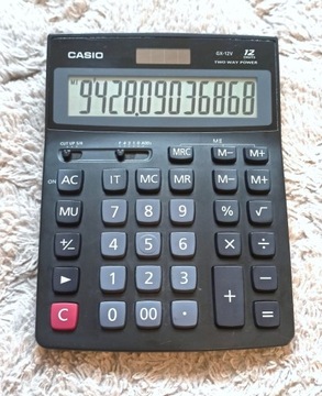 kalkulator biurowy Casio GX 12V duży 12 cyfr