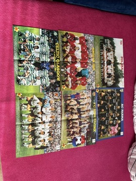 Plakaty piłkarskie dwustronne 29x41 pakiet E4