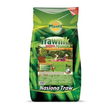 Mieszanka traw "Trawnik wolno rosnący" 5 kg