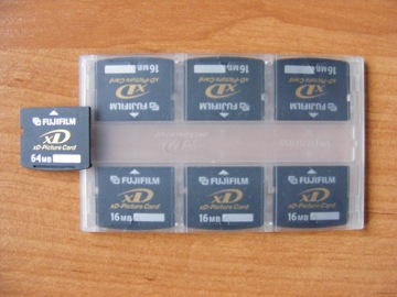 XD FUIJIFILM karta pamięci kolekcjonerska 64 MB