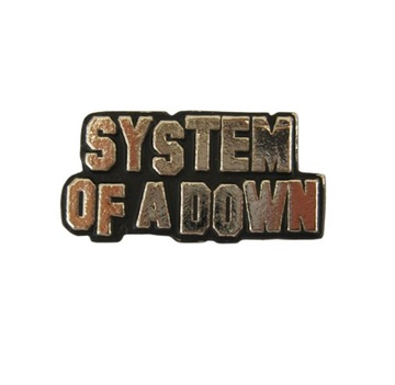 przypinka metalowa System Of A Down SOAD