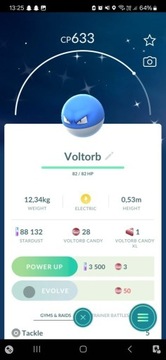 Shiny voltorb Pokemon