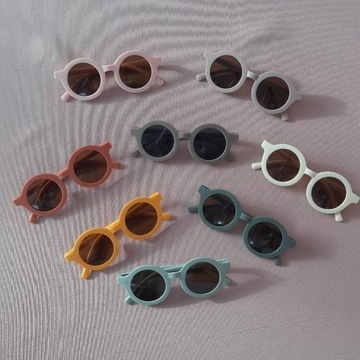 Okulary przeciwsłoneczne dla dziecka kolory 3-7