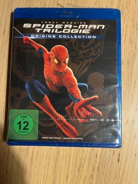 Spider-man trylogia folia Blu-ray brak PL