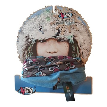 Chusta  4fun-Wind Pro Kid-Owl Grey/Blue