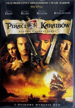 Film DVD Piraci z Karaibów Klątwa Czarnej Perły 