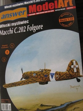 MODELART 1/2005 MACCHI C.202 Folgore