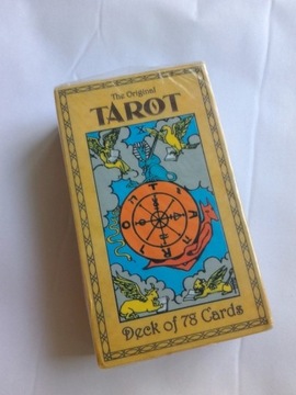 Tarot tradycyjny gra wróżby magia astrologia księżyc nowy z metką 