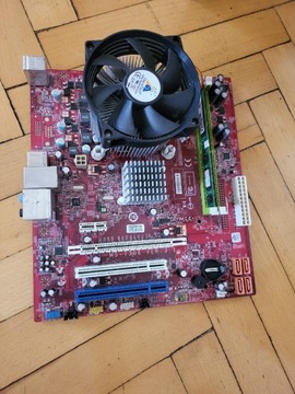 ZESTAW MSI MS-7366 + CPU + 2GB SPRAWNE