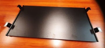 Półka na klawiaturę 80 x 41 cm czarna