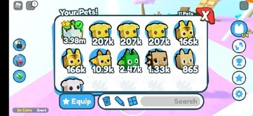 Pet Simulator X 200 000k Pet