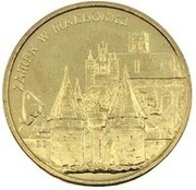 2 ZŁ ZAMEK W MALBORKU 2002 ROK malbork