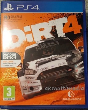 DIRT 4 X PS4 Day One Edition