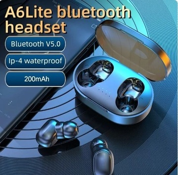 Bezprzewodowe słuchawki A6s Bluetooth V5.0