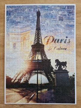 Puzzle "Paryż o świcie / Paris je t'aime" Trefl