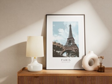 Plakat Paryż Wieża Eiffla, 30x40