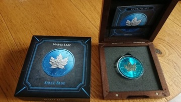 Maple leaf space blue 2019