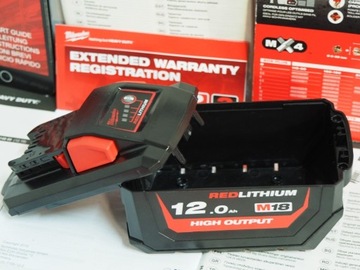 MILWAUKEE M18 B12 obudowa bateria 18v 12Ah 