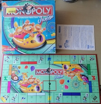 Używana Gra planszowa Monopoly Junior 