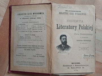 PIOTR CHMIELOWSKI HISTORIA LITERATURY POLSKIEJ  II