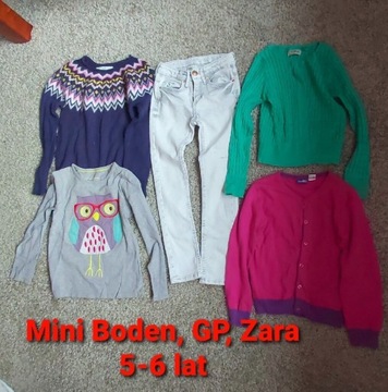 GAP, ZARA, MINI BODEN mega paka!!