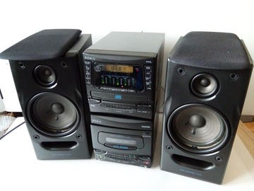 Miniwieża SONIC 1111L - CD, Tape, Radio, Aux
