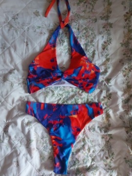 Bikini strój kąpielowy 2-częściowy jak nowy L