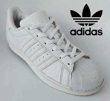 Buty Adidas Superstar Glossy Toe roz.38 skóra  