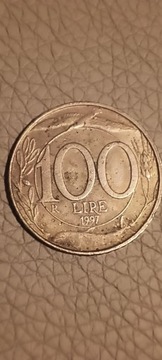 100 lirów włoskich 1997