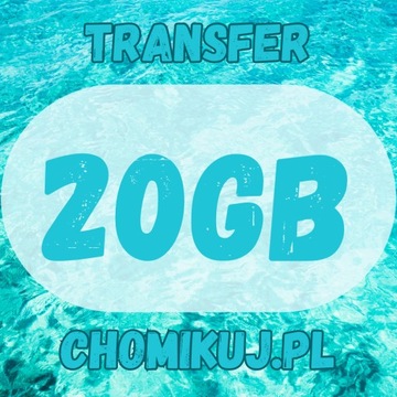 TRANSFER CHOMIKUJ 20GB | AUTOMAT 24/7