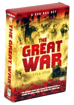 5 PŁYT DVD BOX SET THE GREAT WAR 1914-1918