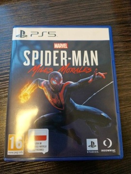 Gra SPIDER-MAN na PS4 - nie używana! 