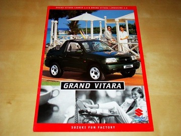 Prospekt Suzuki Grand Vitara Cabrio & Limousine 