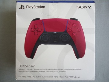 Pad PS5 Sony Dualsense czerwony jak nowy gwarancja