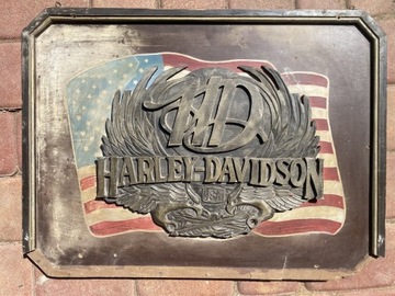 Harley Davidson stary szyld pub Anglia