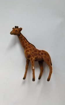 Figurka z futerkiem Żyrafa nieruchoma zabawka