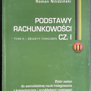 Podstawy rachunkowości Tom 2 - Zeszyt Ćwiczeń cz.1