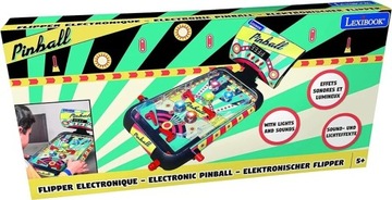 Lexibook pinball,ekran LCD efekty świetlne dźwięko